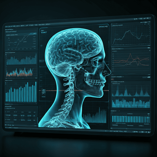 Modern radiology imaging suite with digital overlay